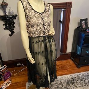 a'reve Lace Duster/Overdress